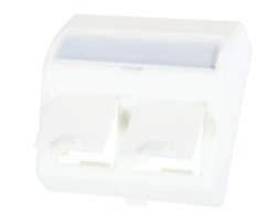 : 11330650 : 11330560 BKT Flat Plate 1 x RJ45 Socket ź The socket allows mounting telecom jacks in 45 x 45 mm standard ź To be mounted together with socket frames with support or directly in cable
