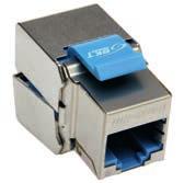 : 11332111 Module Keystone BKT RJ45 cat.6 tool free ź Slot connection IDC for cables with WG 22 - WG 26 ź Color-coded terminals according to T568 and T568B schemes ź Quick and simple installation.