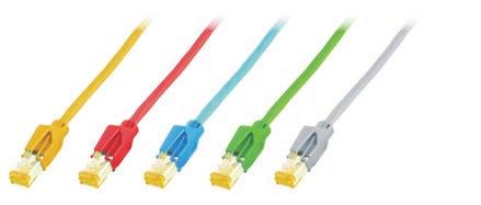 Class system E, BKT NL, shielded Patchcords cat. 6 Crossover/patch cable used for connections in distribution cabinets or for connecting devices to subscriber s outlets.