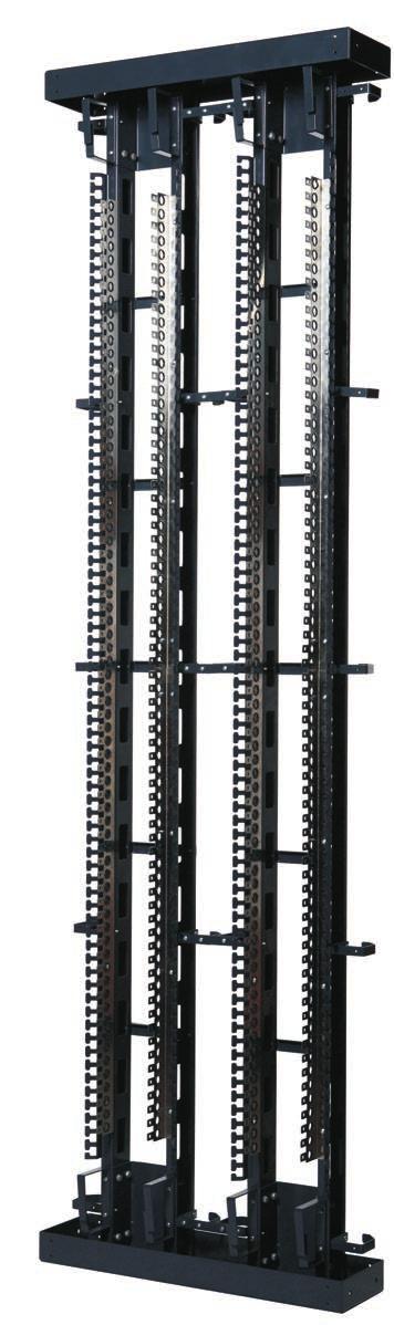 Components LS : 11150130 : 11150140 BKT Single MDF Rack for 700 Pairs Dual MDF Rack BKT, for 1400 Pairs distribution rack that allows mounting up to 70 10-pair LS connection modules in two rows.