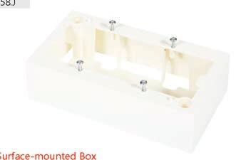 BKT 2 MOD Dummy Plug ź For concealing unused slots in the assembly of telecom jacks; ź To be mounted together with socket frames with support or directly in cable trays; ź Positive locking; ź Size