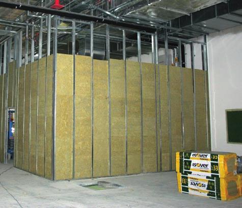 2. Výběr vhodného řešení I. Příčky U příček doporučujeme z konstrukčního i funkčního hlediska úplné zaplnění dutiny minerální izolací.