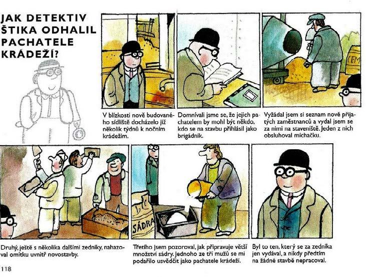 Otazníky detektiva Štiky jsou dílem