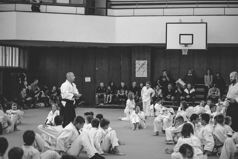 pořádali velký seminář aikidó pro děti a mládež zúčastnilo