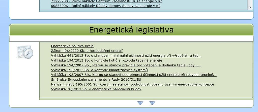 Do úložiště lze připojovat na různých úrovních modulu další elektronické dokumenty projekty, studie, revizní zprávy a jinou technickou nebo informační dokumentaci, která má vazbu na hospodaření