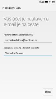 Nastavení SMTP serveru také opište z naší