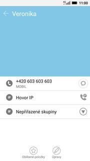 Upravení kontaktu včetně fotky Na domovské obrazovce stisknete ikonu Lidé. 2.