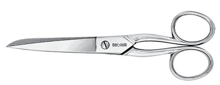 NA VLASY NŮŽKY 017 MAGNUM nůžky kadeřnické 12.5 cm niklová povrchová Doporučená MOC s DPH 299 Kč 502 MAGNUM nůžky kadeřnické (nůžky na vlasy) nerezová ocel 15.