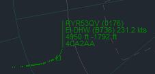 145 SocketIntfPort=31003 IsConfigured=1 1.2 Odlišnosti TRACK ADS - B a MLAT. TRACK ADS - B: TRACK MLAT: Pozn.