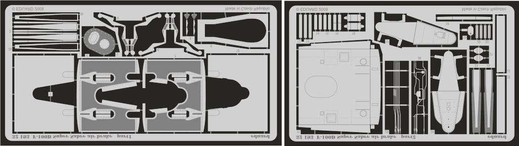 included  32 599 F-100D Super Sabre placards (not