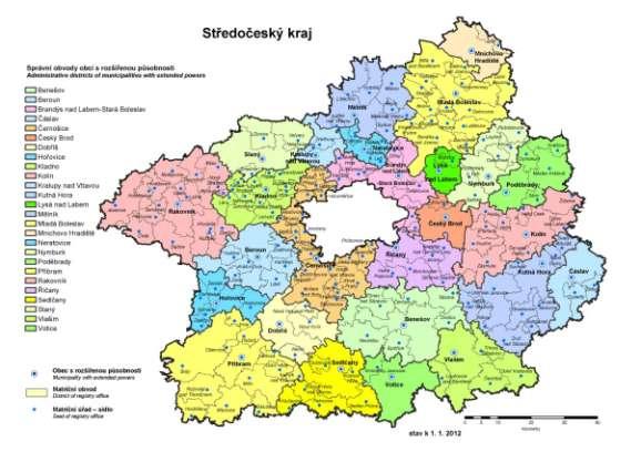 Český ráj (část), Kokořínsko (část) a Křivoklátsko (část). Na území kraje je 264 maloplošných chráněných území.