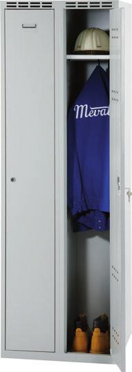 ŠATNÍ SKŘÍNĚ Šatní skříně na soklu - Kvalitní svařovaná konstrukce.