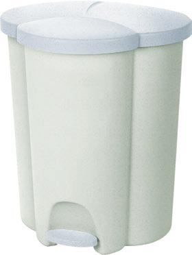 Plastový koš s víkem Typ: 7247 30 l Typ: 4077 50 l - Používá se například pro sběr komunálního nebo gastro odpadu.