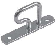 6162084501 28 45 45 21 22 0,060 Foldable TIR shackle ring, zink plated steel with welded antipart.