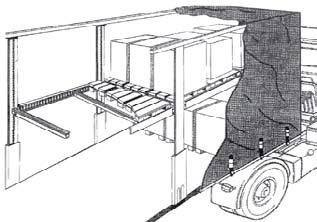 EN Double decking system CTD III offers: Higher volume of loading capacity, transporting pallets in 2 rows above each other for tarpaulin structures.