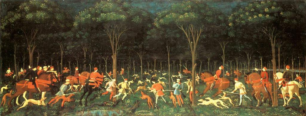 15. Paolo Uccello: Noční lov, 60. léta 15.