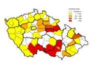 Evidovaný objem borového kůrovcového dříví v Česku v roce 2017 2016 Výhled Mezi lety 2003 až 2018 v Česku podle evidence LOS vytěženo cca 29 mil.