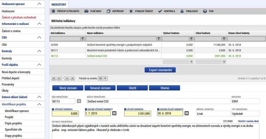 V programovacím období 2014 2020 v rámci Operačního programu podnikání a inovace pro konkurenceschopnost (dále jen OP PIK) jsou projektové Indikátory rozděleny do dvou skupin, a to: - Indikátory