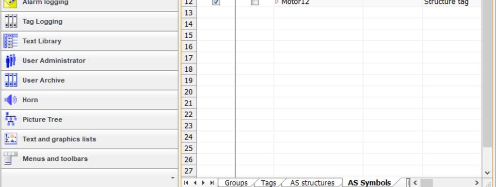 faceplate Configuration