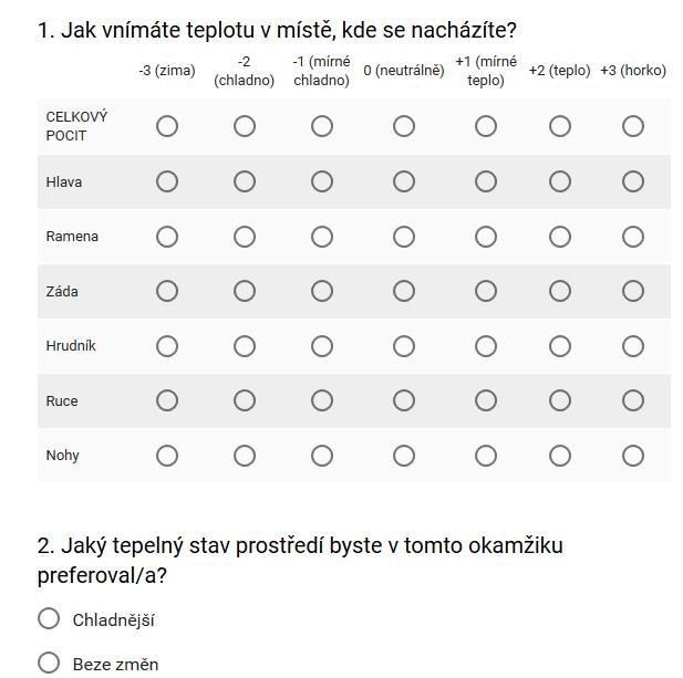 3.1 Dotazníkový průzkum Pro každý z uvedených objektů byl zpracován unikátní dotazník, tzn. dotazník pro administrativní objekt, dotazník pro RD.