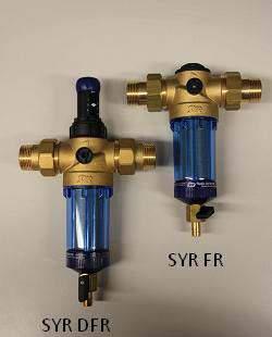 FILTRAČNÍ ZAŘÍZENÍ SORTIMENT 102.4 Filtry nerozpuštěných látek s proplachem Typ SYR FR, SYR DFR Filtry řady SYR FR, SYR DFR slouží k filtrování kapalin, nejčastěji vody.