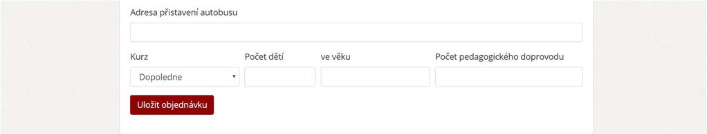 Tímto krokem se automaticky doplní adresa školy