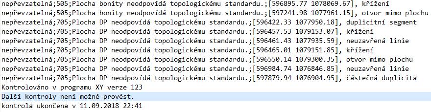 Hierarchie kontrol dat topologie Validace VFP Soulad VFP+VFK Topologie Ostatní autom. chyby znemožňující (hrubě zkreslující) následné zpracování dat (např.