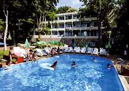 KITEN HOTEL ARIANA**+ all inclusive blízko pláže vhodný pro rodiny s dětmi klidná dovolená / / 12 490,- VZDÁLENOST OD PLÁŽE: 200
