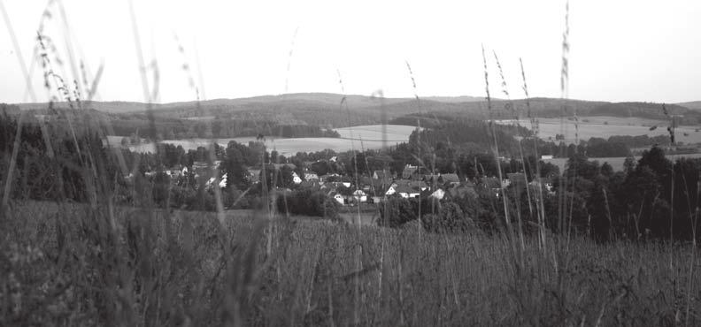 1 Úvod Obr. 5. Horní poříčí Jihlavy na Hornocerekvicku. V pozadí masiv Javořická tabule (Jihlavské vrchy). Foto P. Hrubý 2011, archiv ARCHAIA Brno. Fig. 5. Upper reaches of the river Jihlava in the surroundings of Horní Cerekev.