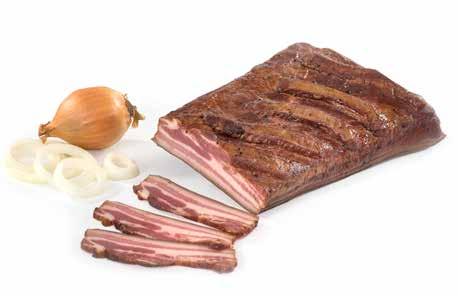 Bačova slanina I cca 1 kg 95% 382 Gazdovská slanina I cca 0,5 kg