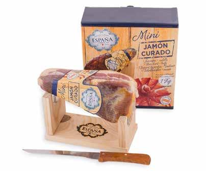 Dárková balení 3231 Jamón Serrano dárkové balení I 6,5 kg - stojan, nůž 32291