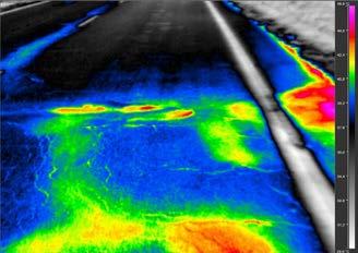8. Termografie V CDV se zabýváme výzkumem v oblasti použití termografie při diagnostice vozovek pozemních komunikací.