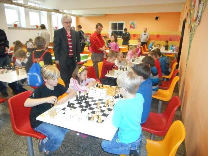 V turnaji C (mladší žáci) letos většinu osazenstva tvořili začátečníci bez šachové