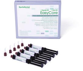 bílý, 40 míchací koncovky, 40 endodontické koncovky 2 391 Kč VÝHODNÉ BALENÍ EasyCore Popular Kit EasyCore