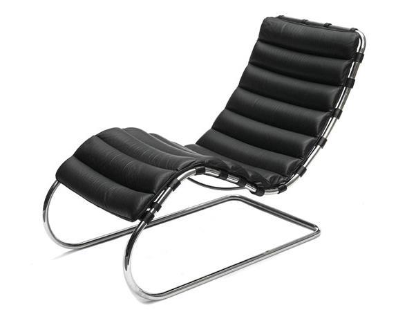 Obrázek 37 Ludwig Mies van der Rohe - chaise lounge MR 100 Obrázek 38 Ludwig Mies van der Rohe - židle MR 10 pro Thonet (1927) Obrázek 39 Ludwig Mies van der Rohe - stolek