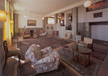Obrázek 41 Adlof Loos- interiér obývacího pokoje