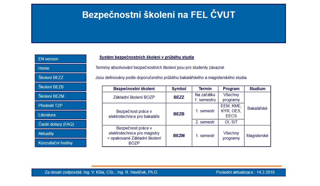 Materiály - FEL Veškeré materiály naleznete na webu: