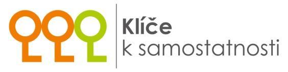 3. Projekty a programy realizované v roce 2014 Klíče k samostatnosti V únoru 2013 jsme zahájili projekt financovaný z fondů Evropské unie, který reaguje na potřeby doplnění nabídky podpůrných služeb