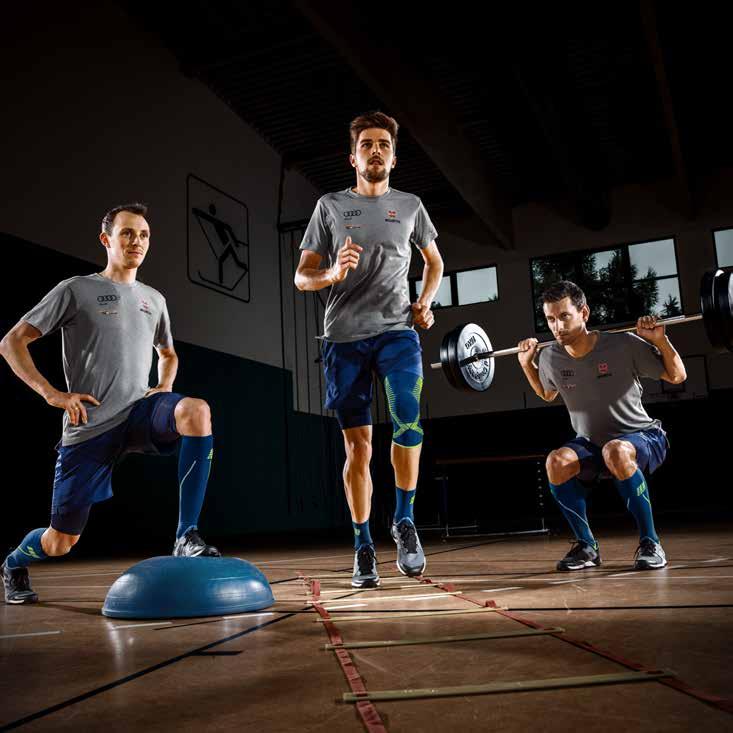 CHYTRÉ KLIČKY, PŘESNÉ TROJKOVÉ HODY, RYCHLÉ REFLEXY Bundesligový basketbalový tým medi Bayreuth demonstruje všechny tyto herní dovednosti na palubovce.