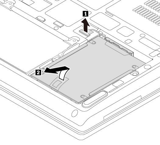 Nedotýkejte se okraje interní úložné jednotky s kontakty. Jinak by mohlo dojít k poškození interní úložné jednotky. Netlačte na interní úložnou jednotku.