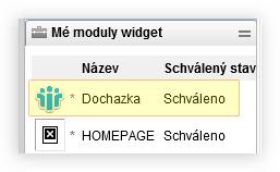 Distribuce widget Na závěr je potřeba dostat widget k uživatelům Jakýmkoliv způsobem, který znáte Není jen