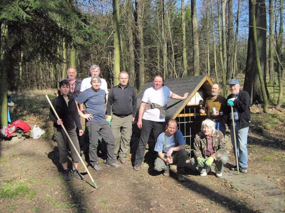 Studánka Černovír u žimrovického splavu v