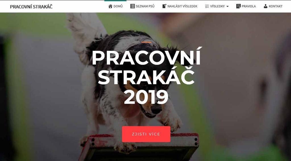 pozvánky Celoroční soutěž českých strakatých psů ve všech sportech napříč kynologickým spektrem.