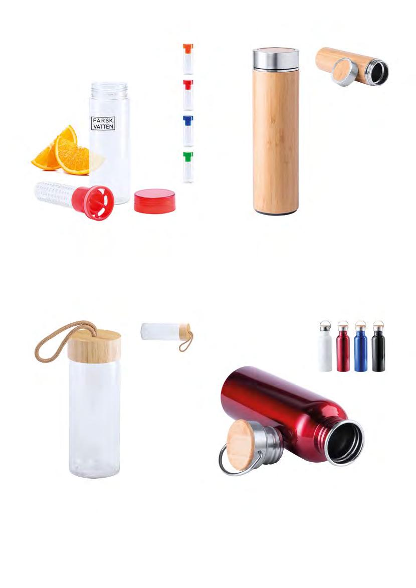 FOOD & DRINKWARE 37 RALTOX AP721159 Transparentní sportovní láhev s louhovacím sítkem na ovoce s barevným víčkem, 700 ml. Rozměr: 220 73 mm Tisk: P2 (2C, 20 50 mm) 176,90 Kč / 6,87 na straně 317.