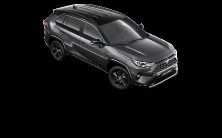 BARVY KAROSERIE NĚKOMU STAČÍ SE UKÁZAT, ALE PAK JE TU MIMOŘÁDNOST Pro Toyotu RAV4 je k dispozici široká nabídka barevných odstínů karoserie, od jednoduché čisté bílé až po elegantně charizmatickou