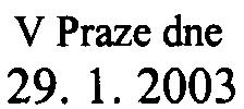 ~li úda;~ zljtáeov~~ rb&j liiti - - Vaše zn.: MHMP-8276/2003/0ZP/ ~~ WEWO39-1Nè ~ j)oéel pljl~ Naše Zfi.