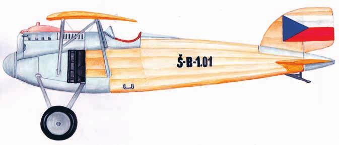 Dvacátá léta Avia BH-4 z roku 1922 byla jedním ze dvou prototypů postavených náhradou za zničený první prototyp Avia BH-3.