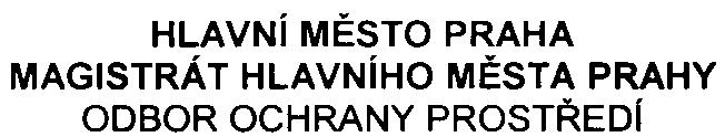 HLAVNí MÌSTO PRAHA MAGISTRÁT HLAVNíHO MÌSTA PRAHY ODBOR OCHRANY PROSTØEDí Váš dopis zn SZn S-MH M P-160648/2007 /OOPNI/EIA/362-2/Žá Vyøizuje/linka Ing Žáková/4425 Datum 14082007 ZÁVÌR