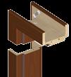 / dlhá BB zámok PZ zámok WC zámok WC zamek / WC zámok vetrací výrez ZÁRUBNĚ: bloková [OB] nastavitelná