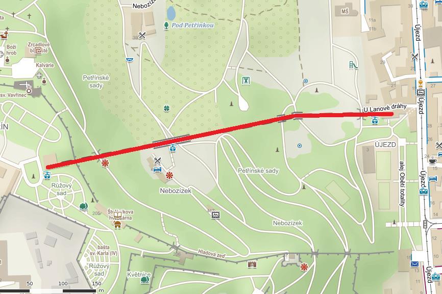 LANOVÁ DRÁHA ÚJEZD - PETŘÍN prací a výluky lanové dráhy: pravidelná jarní revize 4. 3.